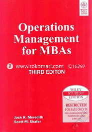 Operations Management for MBA's 