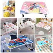 Small Foldable Multi-Function Printed Computer Laptop Desk for Kids