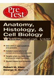 Anatomy Histology And Cell Biology: Pretest Selfassessment And Review (Paperback) 