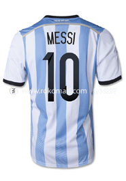 Argentina MESSI 10 Home Jersey : Very Exclusive Half Sleeve Only Jersey