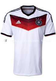 Germany Home Jersey : Very Exclusive Half Sleeve Only Jersey