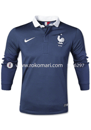 France Home Jersey : Very Exclusive Full Sleeve Jersey With Short Pant