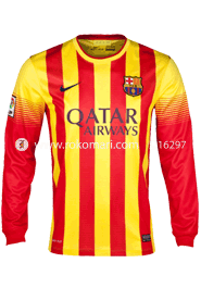 Barcelona Away Club Jersey : Special Full Sleeve Only Jersey