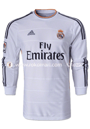 Real Madrid Home Club Jersey : Special Full Sleeve Only Jersey