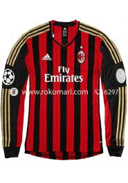 Ac Milan Home Club Jersey : Special Full Sleeve Only Jersey