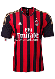 Ac Milan Home Club Jersey : Special Half Sleeve Only Jersey