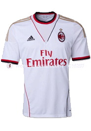 Ac Milan Away Club Jersey : Very Exclusive Half Sleeve Only Jersey