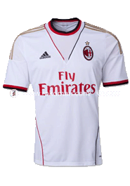 Ac Milan Away Club Jersey : Special Half Sleeve Only Jersey