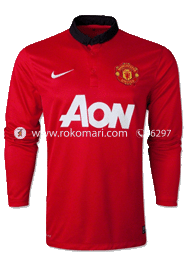 Manchester United Home Club Jersey : Very Exclusive Full Sleeve Only Jersey