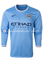 Man City Home Club Jersey : Special Full Sleeve Only Jersey 