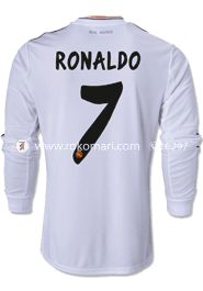 Real Madrid RONALDO 7 Home Club Jersey : Very Exclusive Full Sleeve Only Jersey 