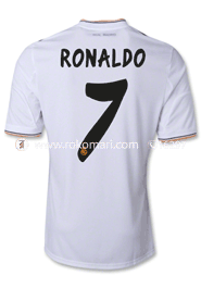 Real Madrid RONALDO 7 Home Club Jersey : Very Exclusive Half Sleeve Set