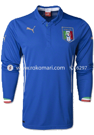 Italy Home Jersey : Local Made Full Sleeve Set