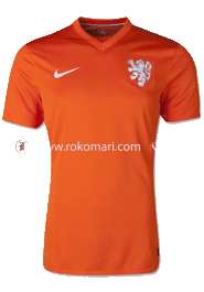 Netherlands Home Jersey : Local Made Half Sleeve Only Jersey