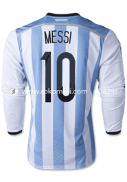Argentina MESSI 10 Home Jersey : Special Full Sleeve Only Jersey