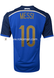 Argentina MESSI 10 Away Jersey : Special Half Sleeve Only Jersey