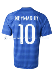 Brazil NEYMAR JR 10 Away Jersey : Special Half Sleeve Only Jersey
