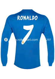 Real Madrid RONALDO 7 Away Club Jersey : Special Full Sleeve Only Jersey