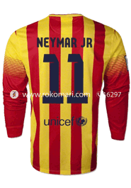 Barcelona NEYMAR JR 11 Away Club Jersey : Special Full Sleeve Full Sleeve Only Jersey