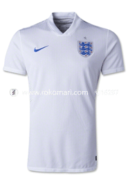 England Home Jersey : Original Replica Half Sleeve Only Jersey