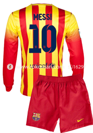 Barcelona MESSI 10 Away Club Jersey : Very Exclusive Full Sleeve Jersey With Short Pant