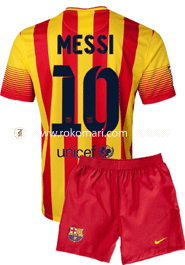 Barcelona MESSI 10 Away Club Jersey : Very Exclusive Half Sleeve Jersey With Short Pant
