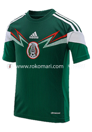 Mexico Home Jersey : Special Half Sleeve Only Jersey 