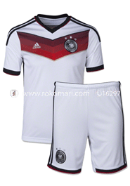 Germany Home Jersey : Very Exclusive Half Sleeve Jersey With Short Pant