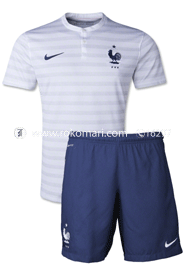 France Away Jersey : Very Exclusive Half Sleeve Jersey With Short Pant