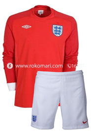 England Away Jersey : Very Exclusive Full Sleeve Jersey With Short Pant