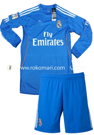 Real Madrid Away Club Jersey : Very Exclusive Full Sleeve Jersey With Short Pant