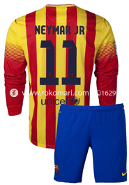 Barcelona NEYMAR JR 11 Away Club Jersey : Very Exclusive Full Sleeve Jersey With Short Pant