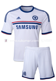 Chelsea Away Club Jersey : Very Exclusive Half Sleeve Jersey With Short Pant