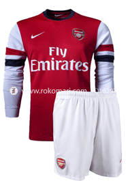 Arsenal Home Club Jersey : Very Exclusive Full Sleeve Jersey With Short Pant