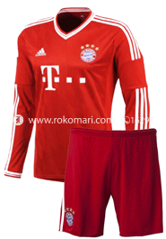 Bayern Munich Home Club Jersey : Very Exclusive Full Sleeve Jersey With Short pant