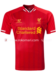 Liverpool Home Club Jersey : Very Exclusive Half Sleeve Only Jersey