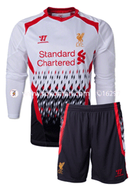 Liverpool Away Club Jersey : Very Exclusive Full Sleeve Jersey With Short Pant