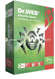 Dr.WEB Security Space -2 PC 1 YR 