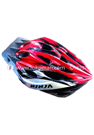 Ninja Bicycle Helmet (Black 