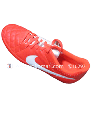 Nike Tiempo Boots (Red & White) (Original) 