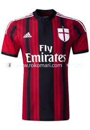 Ac Milan 14/15 Home Club Jersey : Special Half Sleeve Only Jersey 
