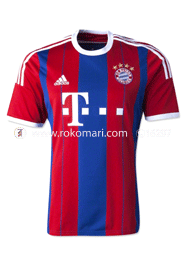 Bayern Munich 14/15 Home Club Jersey : Special Half Sleeve Only Jersey 