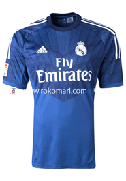 Real Madrid 14/15 Home Goalkeeper Club Jersey : Special Half Sleeve Only Jersey 