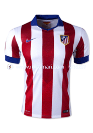 Atletico Madrid 14/15 Home Jersey : Special Half Sleeve Only Jersey 