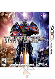 Transformers Rise of the Dark Spark - Nintendo 3DS 