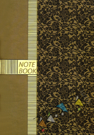 Floral Executive Note Book (A) - Flower (Size -8.75