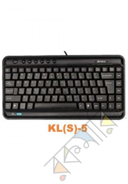 A4 Tech Wired X Slim Keyboard USB, Black (KLS-5)