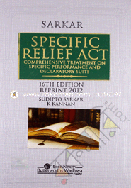 Sarkar on Specific Relief Act -16th Ed