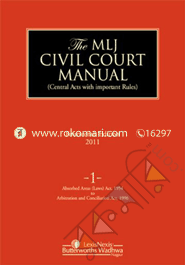 The MLJ Civil Court Manual - Vol. 1 image