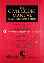 The Civil Court Manual Tamil Nadu Act and Rules -10th edn. -Vol. 3 image